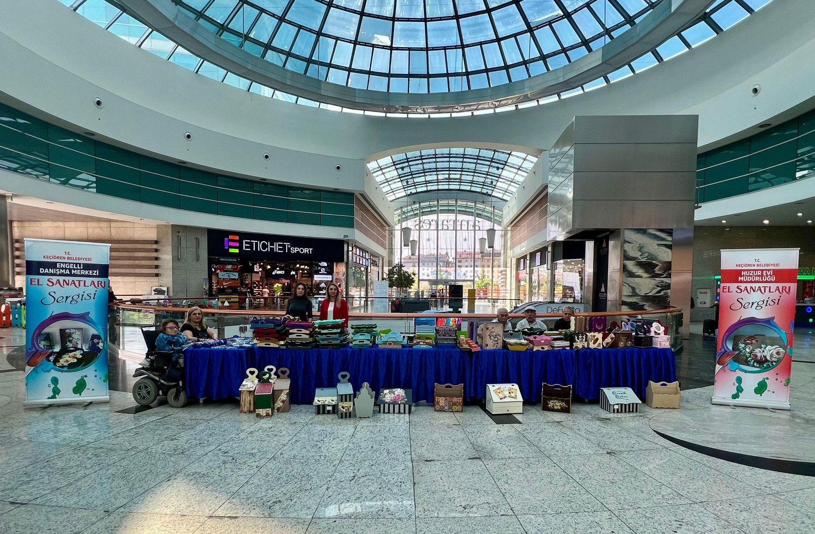 Keçiören Belediyesi Gönül Köşkü Huzurevi sakinleri ve Engelli Danışma Merkezi