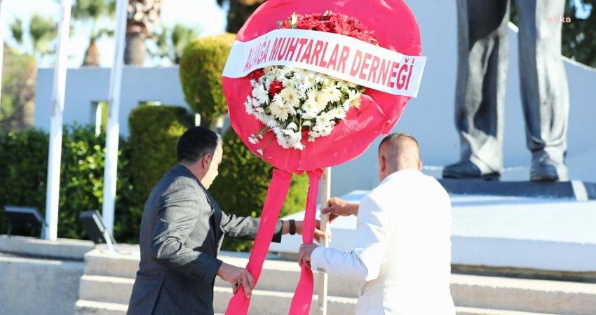Aliağa Belediye Başkanı Serkan Acar, ‘19 Ekim Muhtarlar Günü dolayısıyla