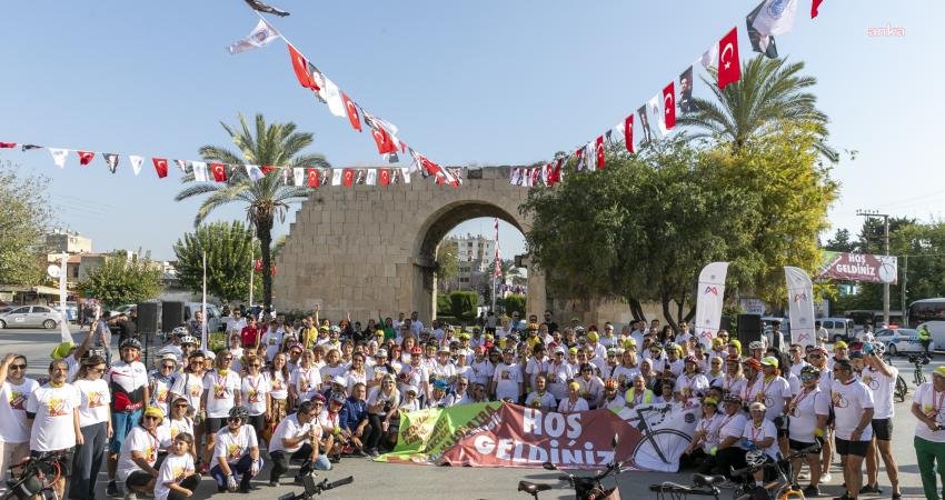 Mersin Büyükşehir Belediyesi’nin düzenlediği 2’nci Kleopatra Bisiklet Festivali başladı. 25