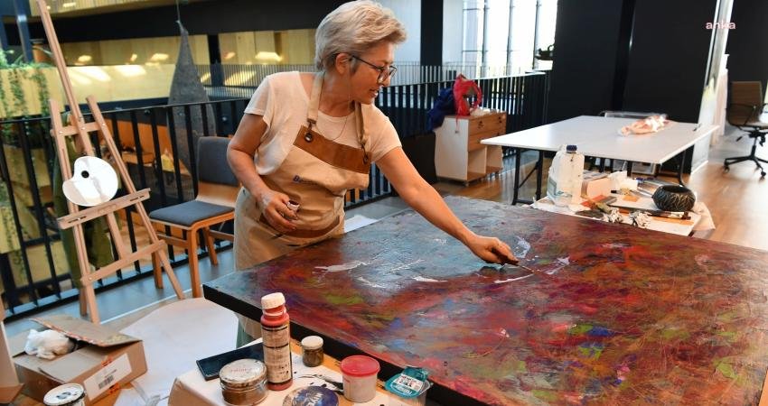 Beylikdüzü Belediyesi’nin Cumhuriyet’in 100. yılı temasıyla düzenlediği 8. Beylikdüzü Resim