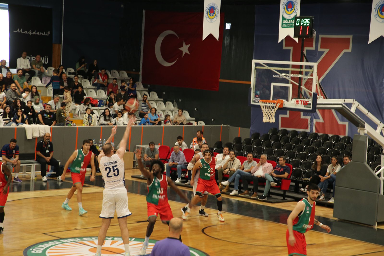 Gölbaşı Belediyesi TED Ankara Kolejliler, Türkiye Basketbol Ligi 4. Haftasında