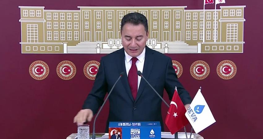Demokrasi ve Atılım (DEVA) Partisi Genel Başkanı Ali Babacan, “Can