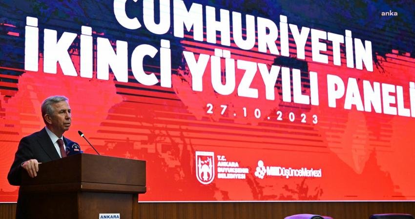 Cumhuriyetin 100. yılı için düzenlenen etkinlikler kapsamında Ankara Büyükşehir Belediyesi