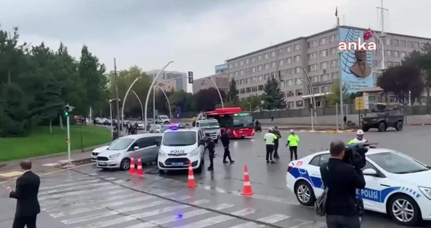 Ankara’da bu sabah TBMM’ye 200 metre kadar uzaklıkta bulunan İçişleri