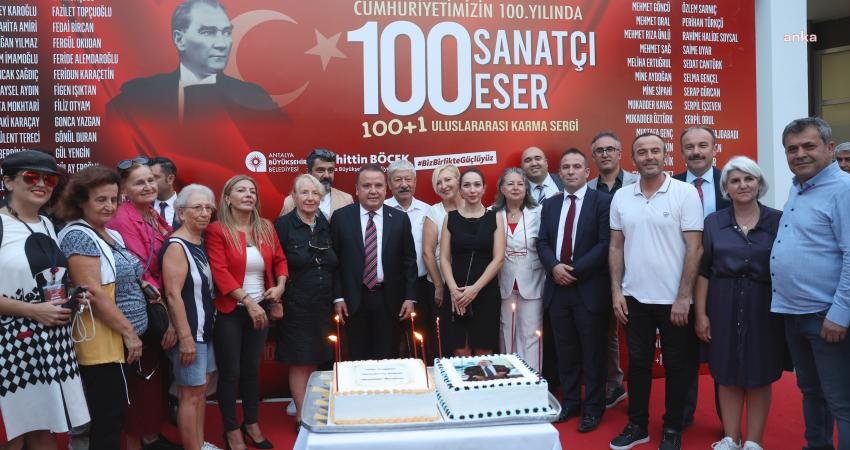 Antalya Büyükşehir Belediye Başkanı Muhittin Böcek, Cumhuriyet’in 100. yıl kutlamaları