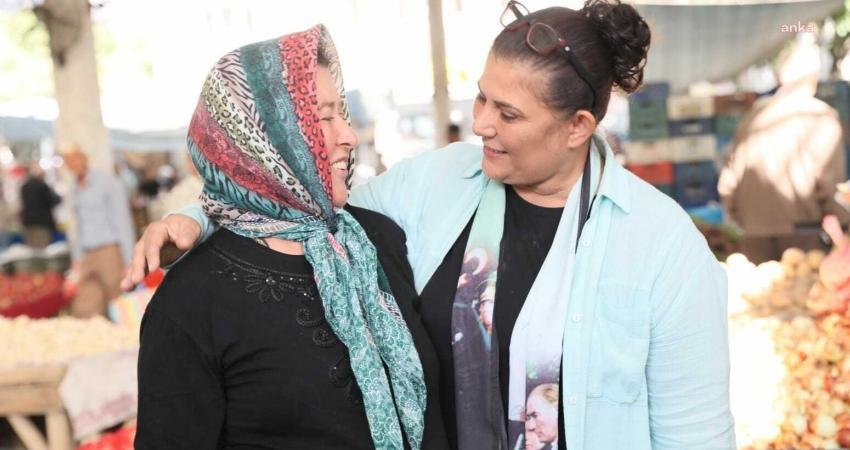 Aydın Büyükşehir Belediye Başkanı Özlem Çerçioğlu; Sultanhisar Belediye Başkanı Osman