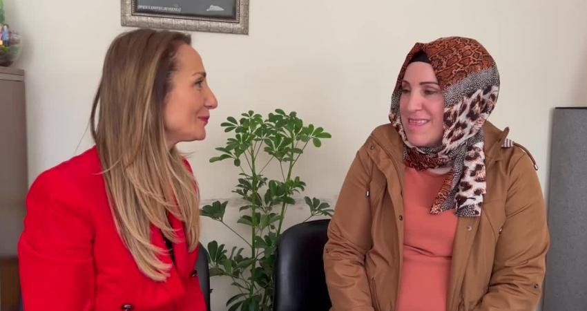 CHP Kadın Kolları Genel Başkanı Aylin Nazlıaka’nın Rize’de sorunlarını dinlediği