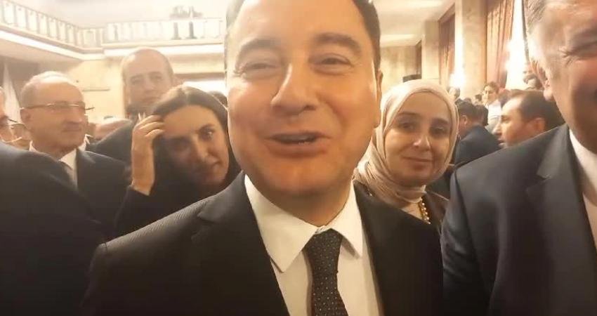 DEVA Partisi Genel Başkanı Ali Babacan, Cumhurbaşkanı Recep Tayyip Erdoğan’ın