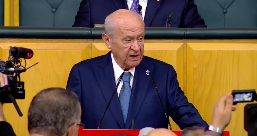 MHP Genel Başkanı Devlet Bahçeli, TBMM'de, "Gazze’ye insani yardımların önü