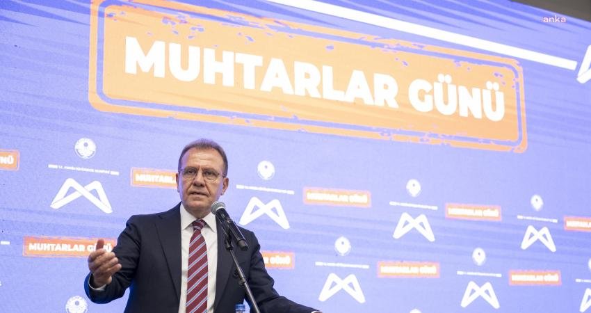 Mersin Büyükşehir Belediye Başkanı Vahap Seçer, ‘Muhtarlar Günü’ dolayısıyla belediye
