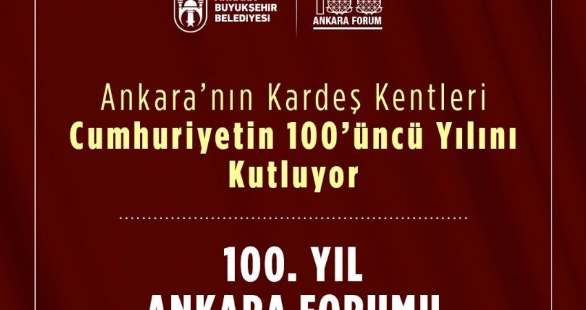 29- 31 Ekim 2023 tarihleri arasında uluslararası etkinlikler düzenleyecek. Yurt dışından Ankara’ya