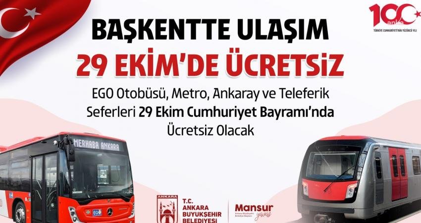Ankara Büyükşehir Belediyesi EGO Genel Müdürlüğü bünyesindeki toplu taşıma araçları