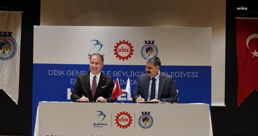 Beylikdüzü Belediyesi, kamu emekçilerinin haklarını korumak adına DİSK Genel-İş Sendikası