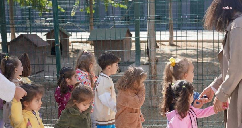 Bilecik Belediyesi çocuk tesisleriyle özel eğitim kurumlarında okuyan minik öğrenciler,