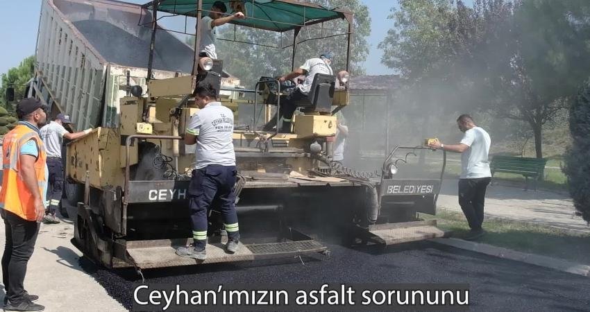 Ceyhan Belediyesi, ilçe genelinde yol çalışmalarını sürdürüyor. Başkan Hülya Erdem,