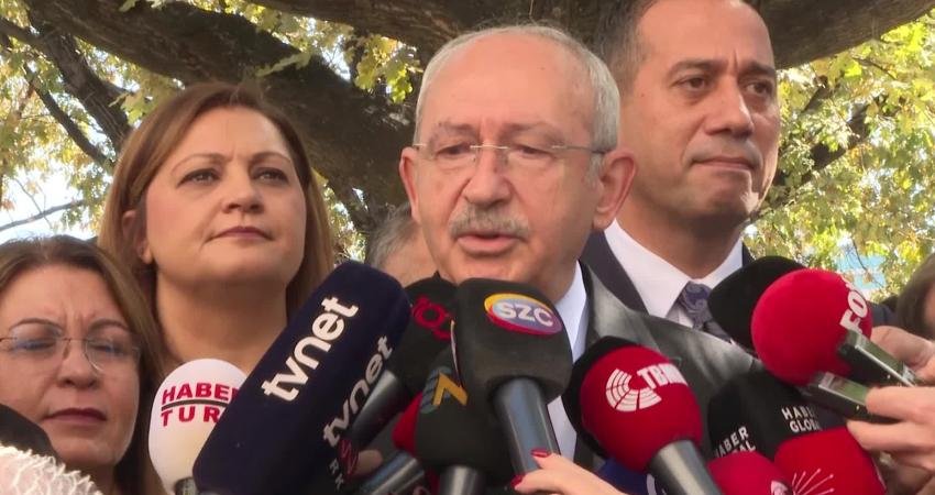 CHP Genel Başkanı Kemal Kılıçdaroğlu, bugün TBMM Başkanı Numan Kurtulmuş