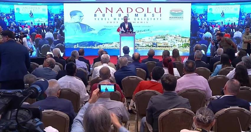 CHP Genel Başkan Yardımcısı Eren Erdem, Marmaris'te düzenlenen Yerel Medya