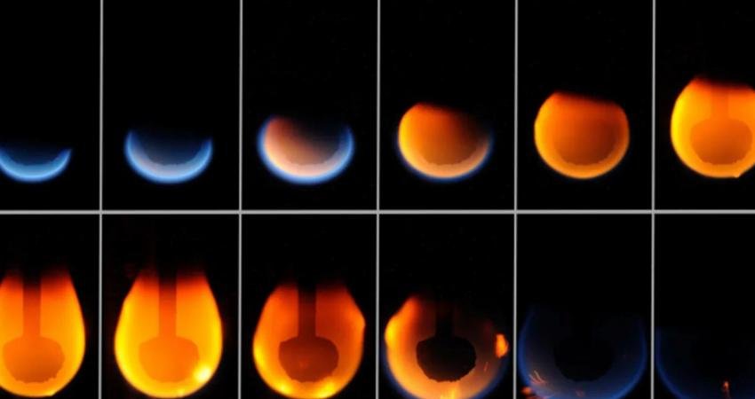 Çin'in Tiangong uzay istasyonundaki astronotlar, alevlerin sıfır yerçekiminde nasıl hareket