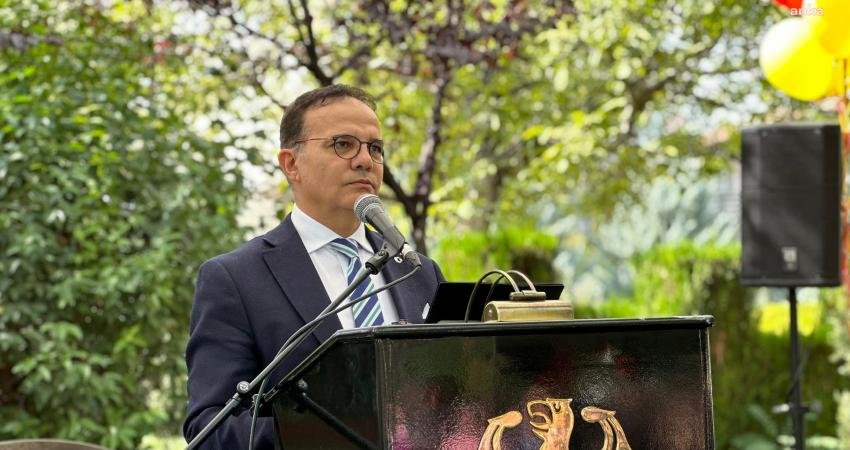 Alman Birliği Günü, Almanya'nın Ankara Büyükelçiliği'nde düzenlenen resepsiyon ile kutlandı.