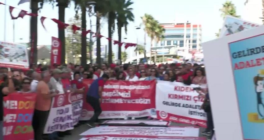 DİSK Genel Başkanı Arzu Çerkezoğlu, İzmir'de; "Hükümet yakın zaman Orta