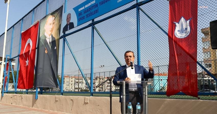 Konak Belediyesi Atilla Spor Tesisleri’ne Atillaspor Kulübü'nün eski başkanlarından Dr. Sadettin