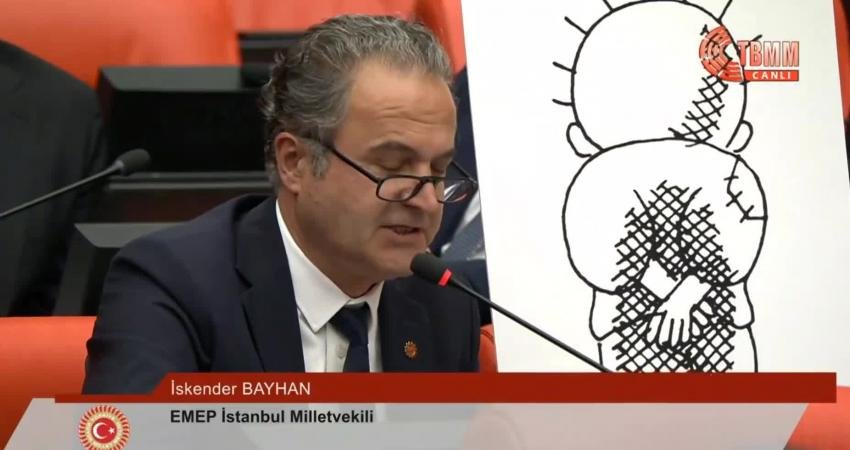 EMEP İstanbul Milletvekili İskender Bayhan, TBMM Genel Kurulu’nda AKP’ye “Zulmün