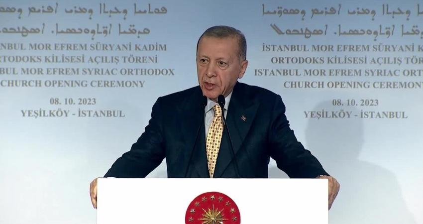 Cumhurbaşkanı Recep Tayyip Erdoğan, “Bugün bölgemizdeki sorunların tamamının kökeninde Filistin