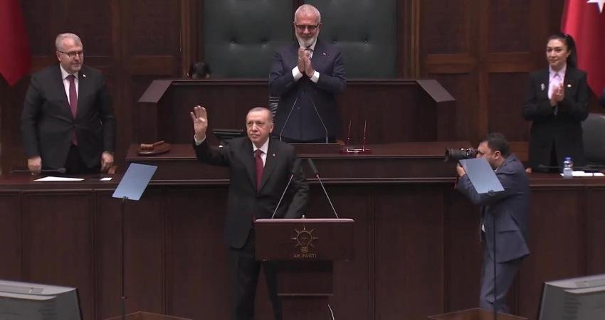 Cumhurbaşkanı Recep Tayyip Erdoğan, AKP grup toplantısında “İsrail devlet gibi