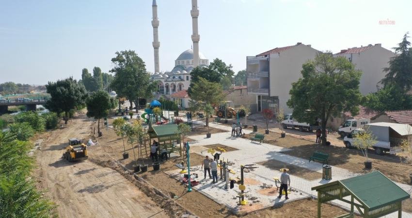Eskişehir Büyükşehir Belediyesi, Alpu’da ilçe halkının yeni buluşma noktası olacak