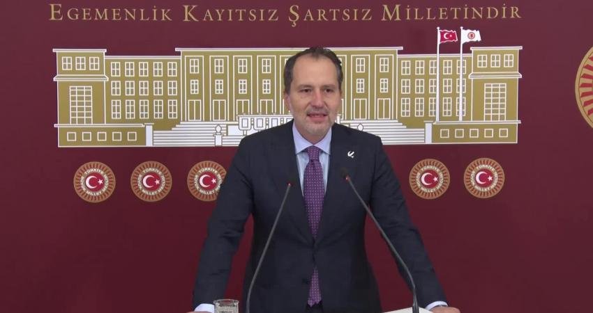 Yeniden Refah Partisi Genel Başkanı Fatih Erbakan, TBMM'de; "Siyonist teröre