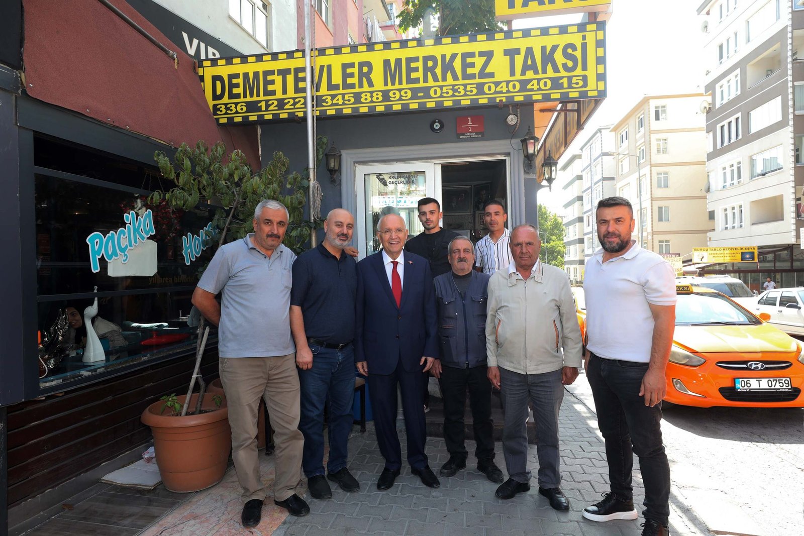 Yenimahalle Belediye Başkanı Fethi Yaşar, Demetevler ve Serhat mahallelerinde faaliyet