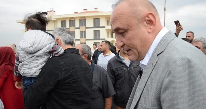 Gaziantep'te Cumhurbaşkanı Recep Tayyip Erdoğan tarafından sosyal konutların 2 yılda