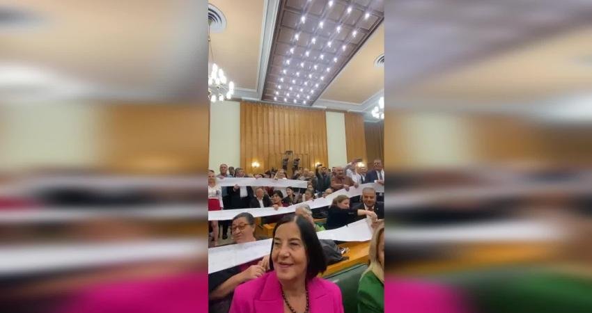 Gebze Emekliler Derneği, taleplerini iletmek için Meclis'te CHP Kocaeli Milletvekili