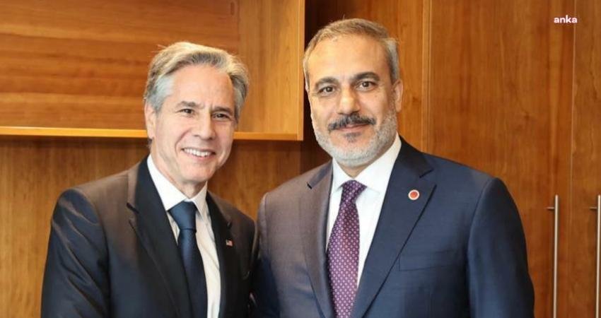 Dışişleri Bakanı Hakan Fidan, ABD Dışişleri Bakanı Antony Blinken ile