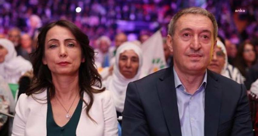 HEDEP Eş Genel Başkanları Tülay Hatimoğulları ve Tuncer Bakırhan tarafından