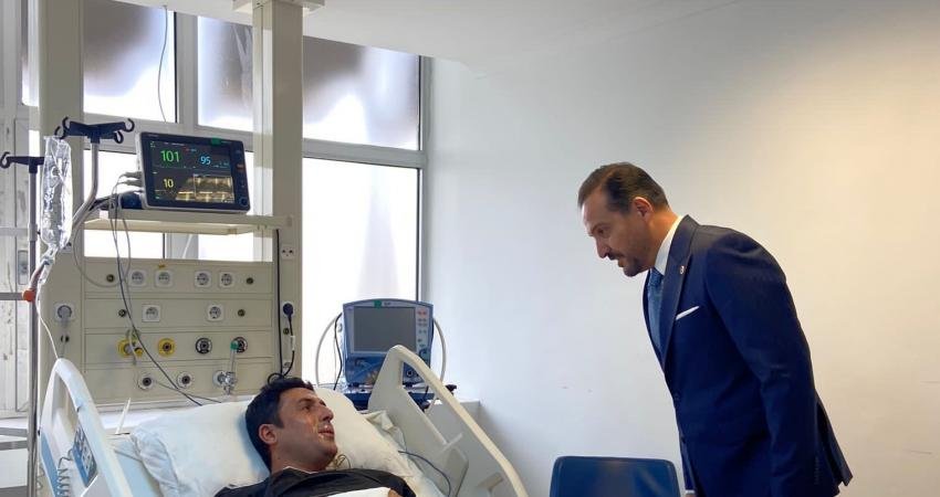 İYİ Parti Sözcüsü Kürşad Zorlu, bugün terör saldırısında yaralanan polisleri