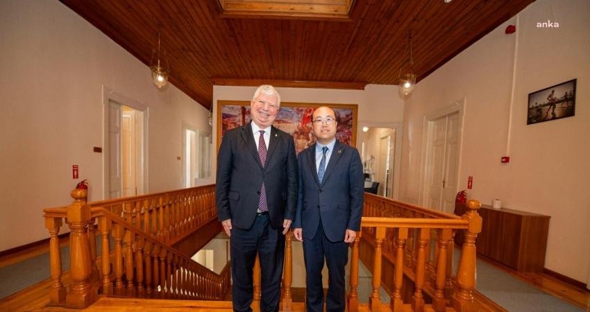 İzmir’in Çin Halk Cumhuriyeti’nden kardeş kenti Chengdu Belediyesi’nin Dış İlişkiler