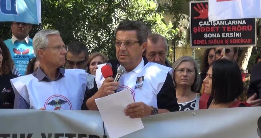 İzmir Sağlık Platformu, sağlıkta şiddet olaylarının son bulması için İl