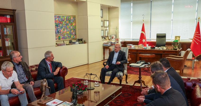 CHP Genel Başkanı Kemal Kılıçdaroğlu, CHP Çankırı İl Başkanı Ahmet