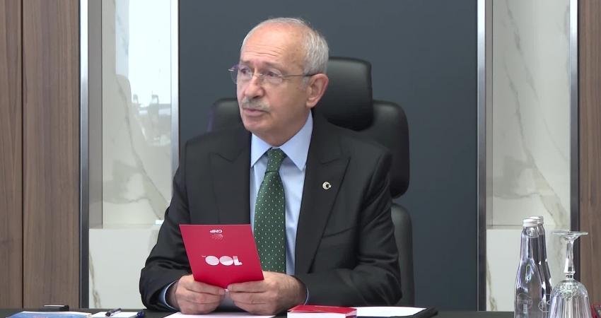 CHP Genel Başkanı Kemal Kılıçdaroğlu, CHP Genel Merkezi'nde bir grup