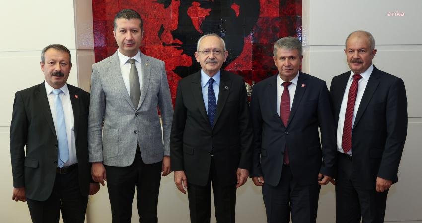 CHP Genel Başkanı Kemal Kılıçdaroğlu, CHP Burdur İl Başkanı Kadir