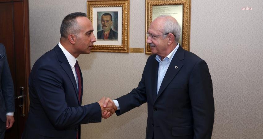 CHP Genel Başkanı Kemal Kılıçdaroğlu, CHP Çorum İl Başkanı Dinçer