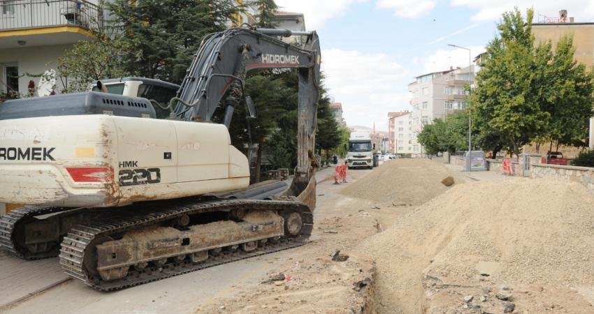Kırşehir Belediyesi Su ve Kanalizasyon İşleri Müdürlüğü’ne bağlı ekipler, Âşıkpaşa