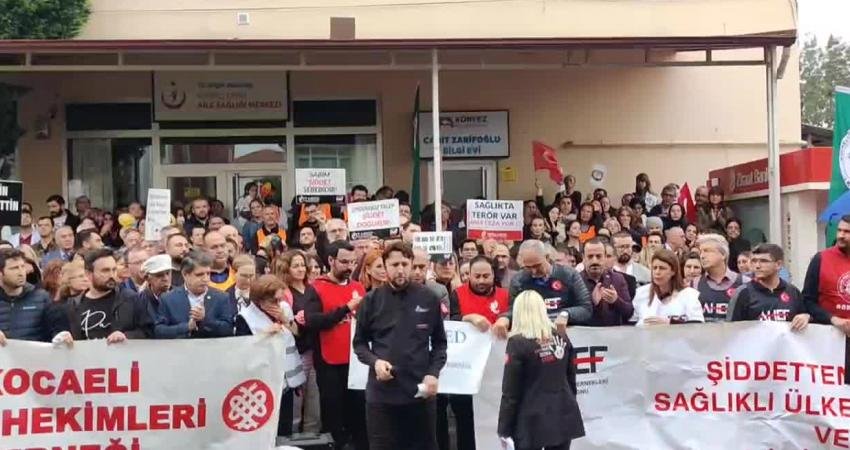 Kocaeli'nde 3 aile hekiminin hasta yakınları tarafından darp edilmesi Aile