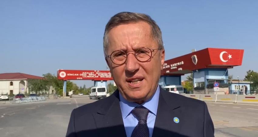 İYİ Parti Kocaeli Milletvekili Lütfü Türkkan, Sincan Cezaevi’nde tutuklu olan