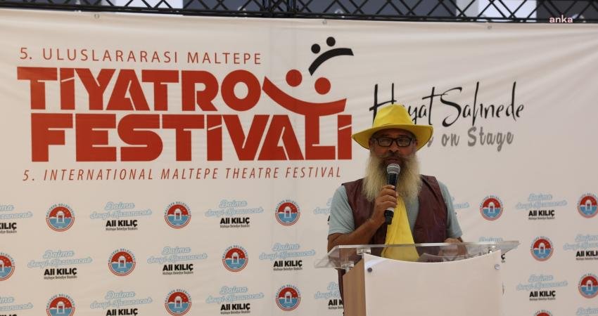5'inci Uluslararası Maltepe Tiyatro Festivali için ilçede bulunan KKTC ve Güney