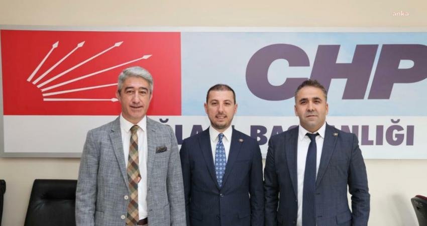 Marmaris Belediye Başkanı Mehmet Oktay ve beraberindekiler, CHP Muğla İl