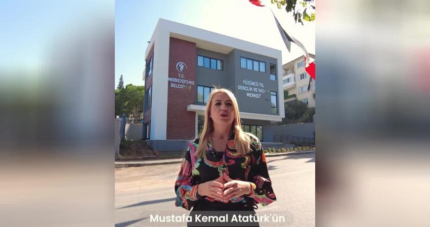 Merkezefendi Belediyesi tarafından ilçeye kazandırılan ‘Yüzüncü Yıl Gençlik ve Yaşam