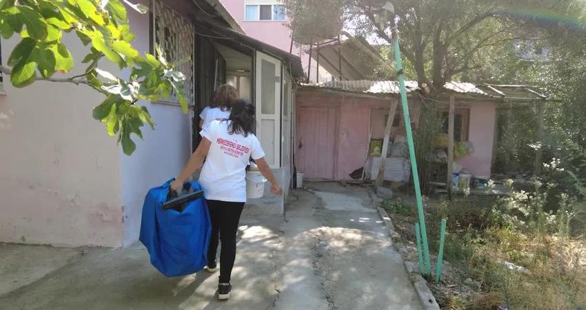 Merkezefendi Belediyesi Evde Bakım Hizmeti ile yaşlılara ve sağlık problemleri yaşayan