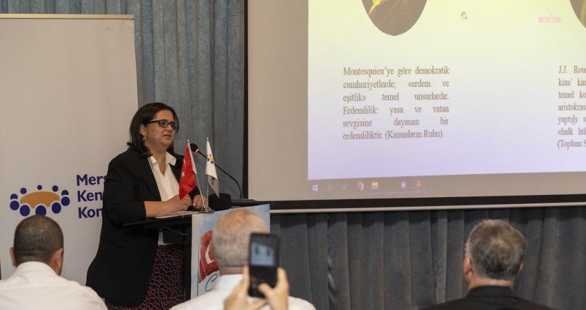 Mersin Kent Konseyi, Cumhuriyet’in 100.yılı kutlamaları kapsamında ‘Cumhuriyet, Atatürk ve Mersin